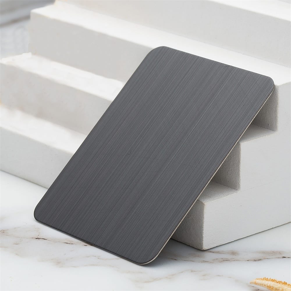 Hand-Brushed Thick Red Copper Stainless Steel Sheet (JLH-2151)