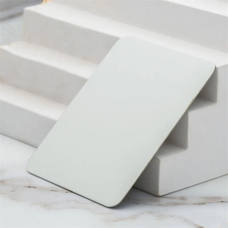 Chapa de acero inoxidable blanco perla (JLH-2175)