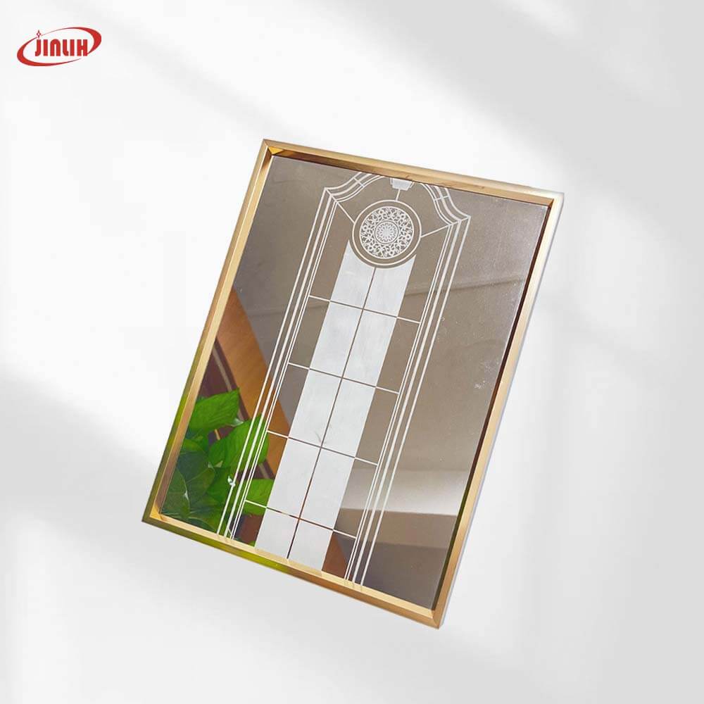 European Classical Arched Door Etched Stainless Steel Sheet (Настраиваемый)