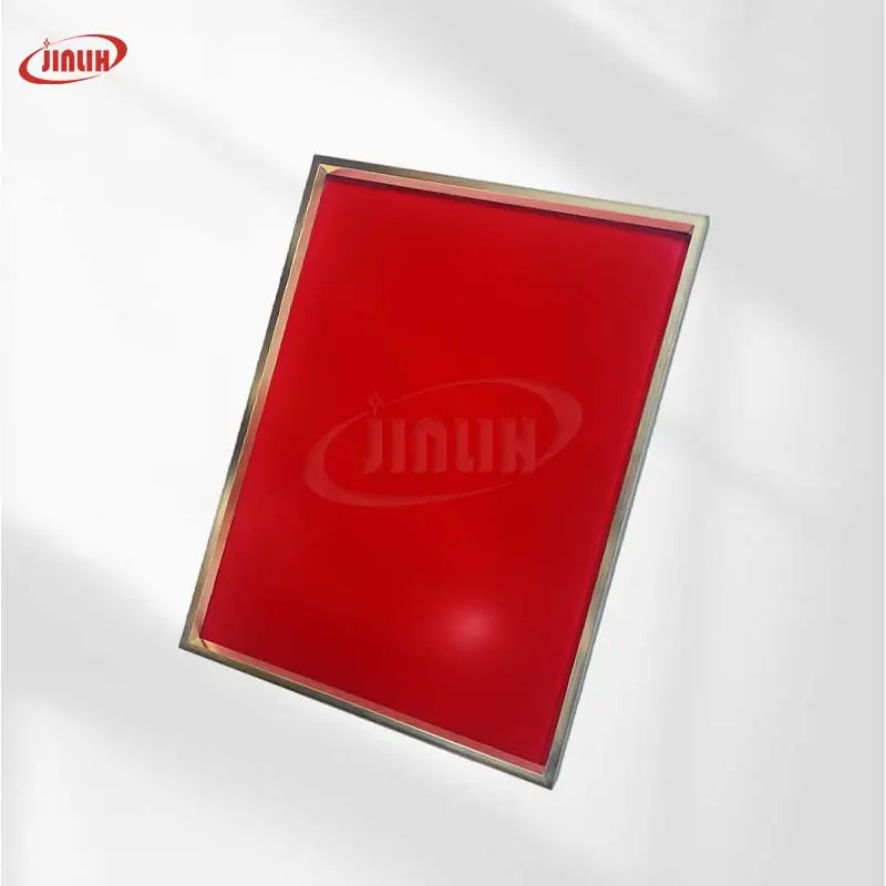 Chapa Decorativa de Aço Inoxidável Vermelho Chinês Nano (Revestido a PVD)