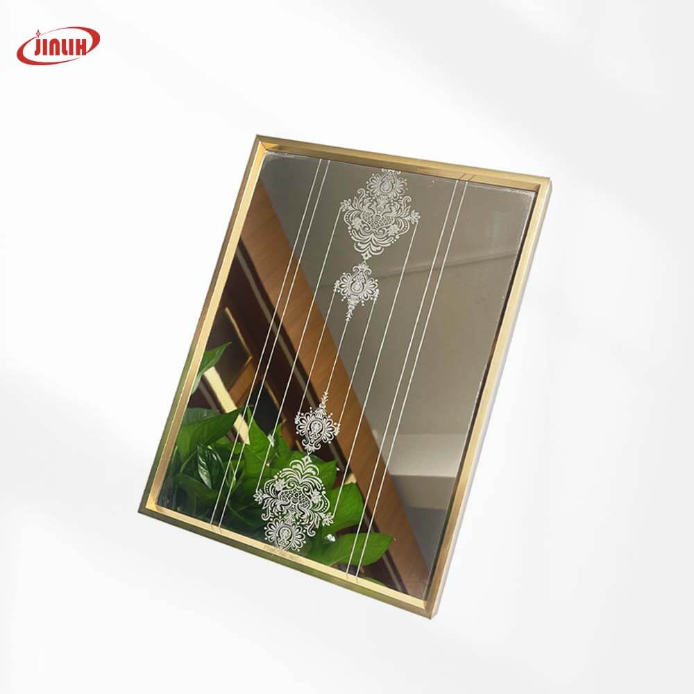 Pergaminho Palácio Europeu & Chapa de Aço Inoxidável Gravada em Linha Vertical (Personalizável)