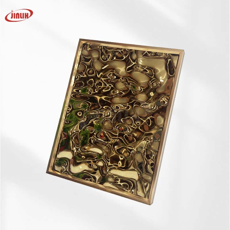 Premium Flow Pattern Embossed Stainless Steel Sheets