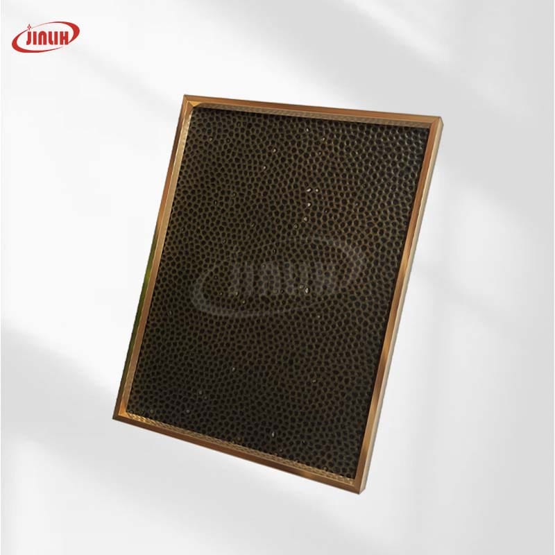 Custom Honeycomb Vintage Aged Stainless Steel Decorative Sheet