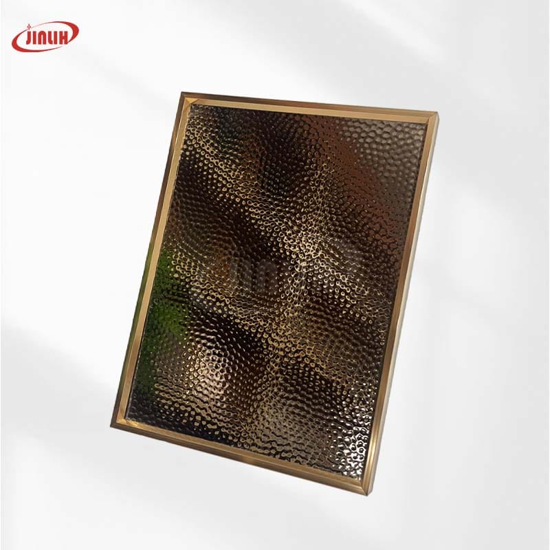 Hand-Hammered Luxury Metal Texture Stainless Steel Sheets