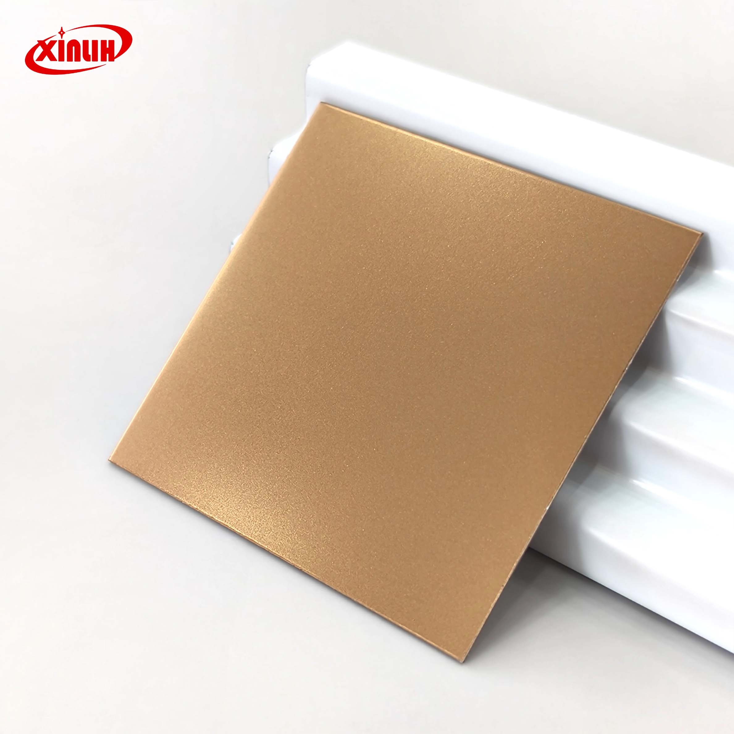 Matte Oil Rose Gold Random Pattern Stainless Steel Sheet