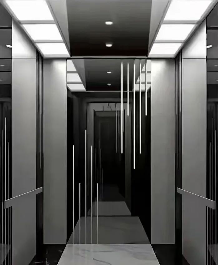 Mirror-etched stainless steel sheet: Turning Elevators into Moments of Design