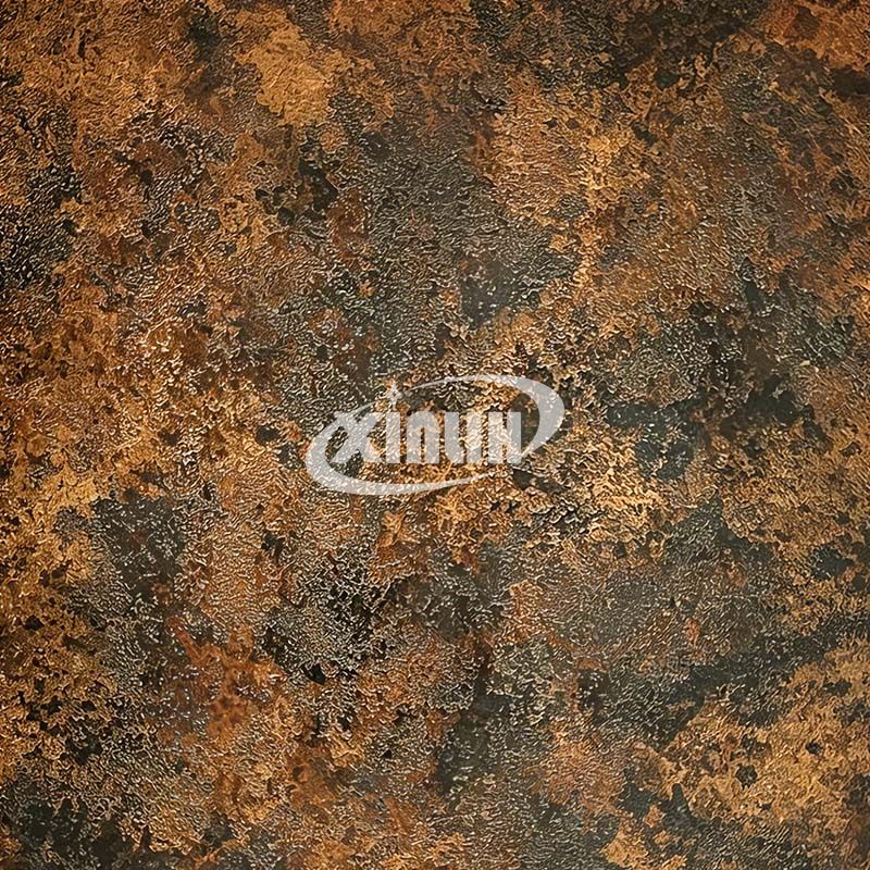 Blackened Bronze Rust Patina Stainless Steel Sheet