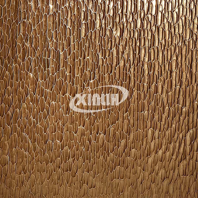 Antique Bronze Fish Scale Stainless Steel Sheet